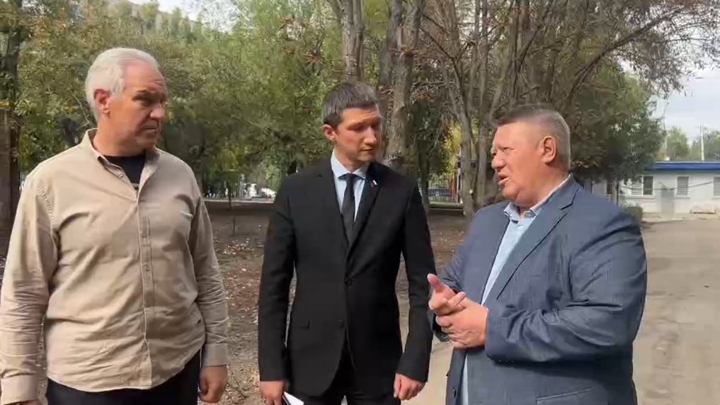 Николай Панков призвал сделать детский парк в Саратове комфортным для инвалидов